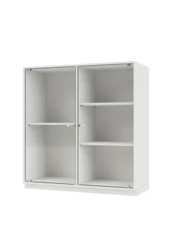 Ripple II Vitrineskab, inkl. sokkel fra Montana