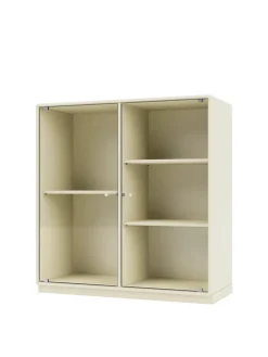 Ripple II Vitrineskab, inkl. sokkel fra Montana