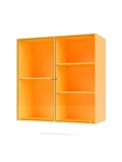 Ripple II Vitrineskab, inkl. sokkel fra Montana