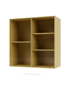 Ripple II Vitrineskab, inkl. sokkel fra Montana