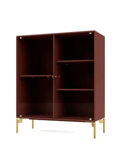 Ripple II Vitrineskab, inkl. ben fra Montana