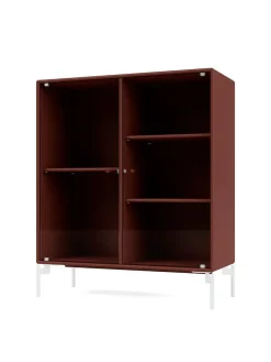 Ripple II Vitrineskab, inkl. ben fra Montana