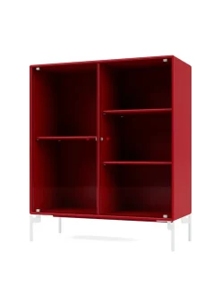 Ripple II Vitrineskab, inkl. ben fra Montana