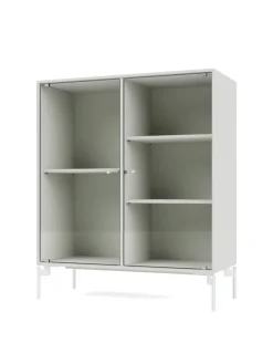 Ripple II Vitrineskab, inkl. ben fra Montana