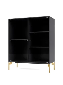 Ripple II Vitrineskab, inkl. ben fra Montana