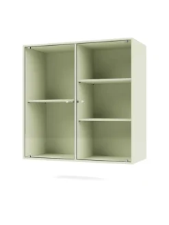 Ripple II Vitrineskab, inkl. ben fra Montana