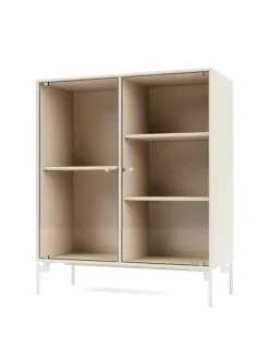 Ripple II Vitrineskab, inkl. ben fra Montana