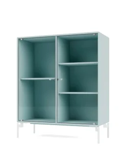 Ripple II Vitrineskab, inkl. ben fra Montana