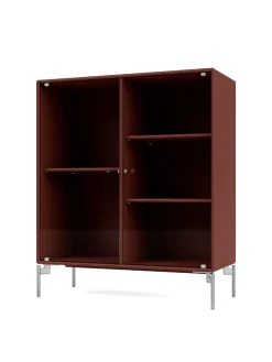 Ripple II Vitrineskab, inkl. ben fra Montana