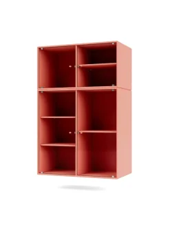 Ripple III Vitrineskab, inkl. sokkel fra Montana