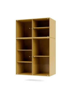 Ripple III Vitrineskab, inkl. sokkel fra Montana