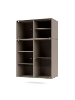 Ripple III Vitrineskab, inkl. sokkel fra Montana