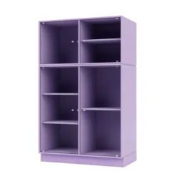 Ripple III Vitrineskab, inkl. sokkel fra Montana