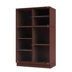 Ripple III Vitrineskab, inkl. sokkel fra Montana