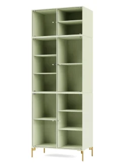 Ripple IV Vitrineskab, inkl. ben fra Montana