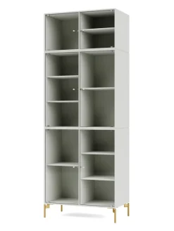 Ripple IV Vitrineskab, inkl. ben fra Montana