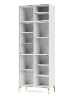 Ripple IV Vitrineskab, inkl. ben fra Montana