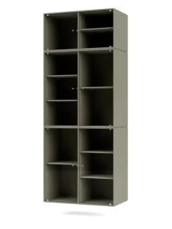 Ripple IV Vitrineskab, inkl. sokkel fra Montana