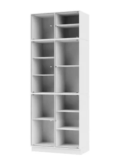 Ripple IV Vitrineskab, inkl. sokkel fra Montana