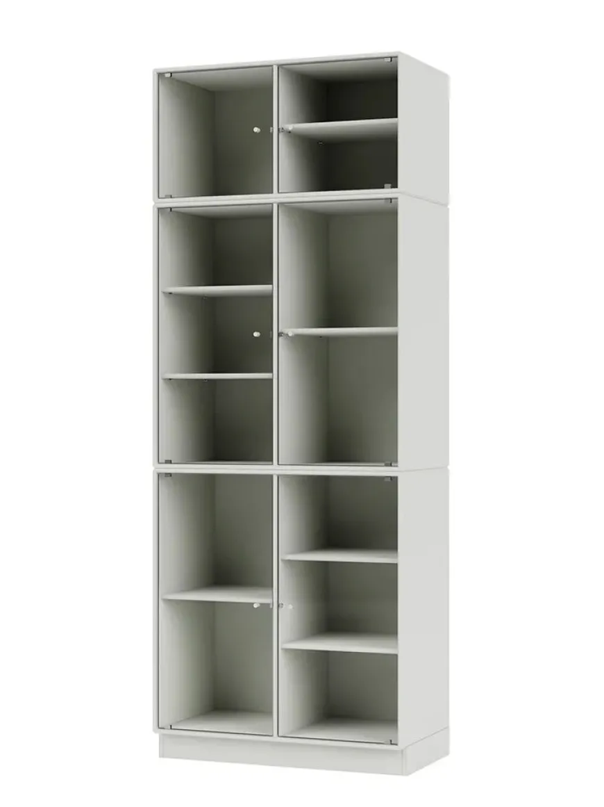 Ripple IV Vitrineskab, inkl. sokkel fra Montana