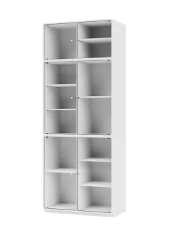 Ripple IV Vitrineskab, inkl. sokkel fra Montana