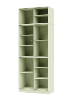 Ripple IV Vitrineskab, inkl. sokkel fra Montana