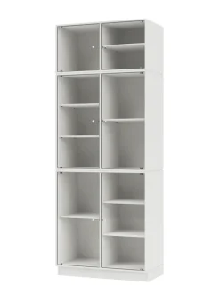 Ripple IV Vitrineskab, inkl. sokkel fra Montana