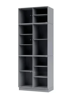 Ripple IV Vitrineskab, inkl. sokkel fra Montana