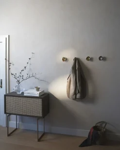 Ripple Knob Small, gold fra Hein Studio