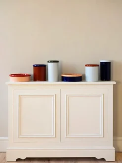 ROD krukke, terracotta/light blue fra Nine