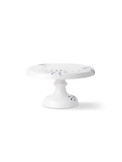 Royal Copenhagen Blå Mega Riflet, fad på fod 23 cm