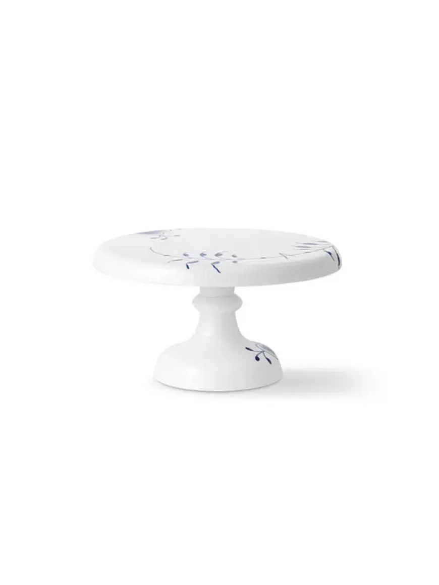 Royal Copenhagen Blå Mega Riflet, fad på fod 23 cm