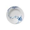 Royal Copenhagen Blå Mega Riflet, dyb tallerken 21 cm