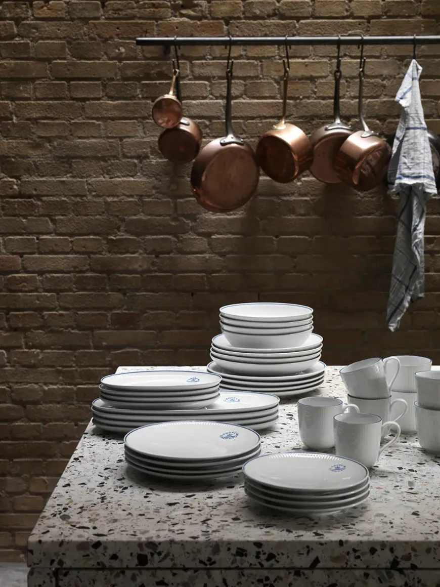 Royal Copenhagen Blueline, coupe tallerken 19 cm