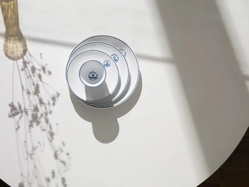 Royal Copenhagen Blueline, coupe tallerken 27 cm