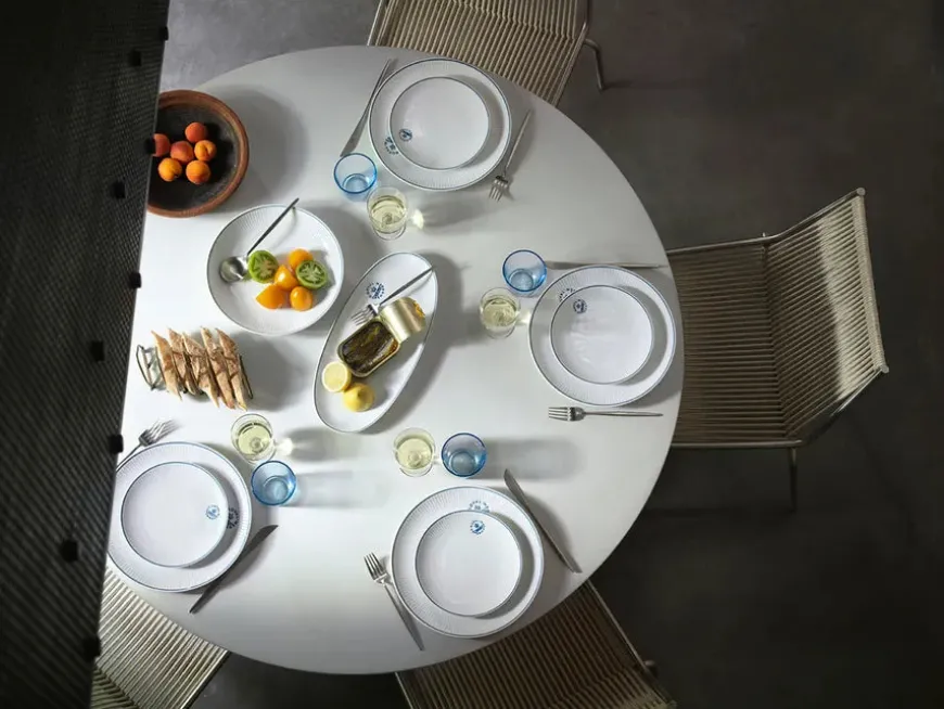 Royal Copenhagen Blueline, coupe tallerken 27 cm