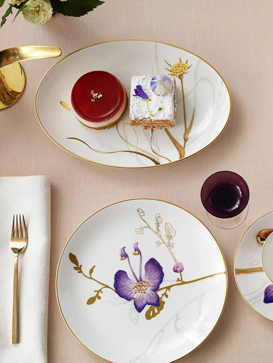 Royal Copenhagen Flora fad 26 cm, Mælkebøtte