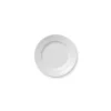 Royal Copenhagen Hvid Halvblonde, tallerken 17 cm