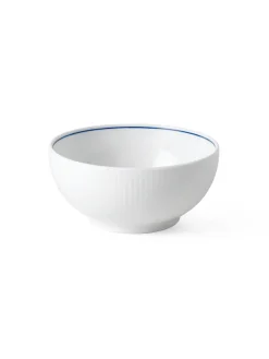 Royal Copenhagen Hvid Riflet, skål 73 cl