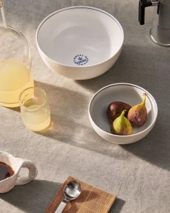 Royal Copenhagen Hvid Riflet, skål 73 cl