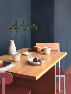 Royal Copenhagen Hvid Riflet, termokop 26 cl