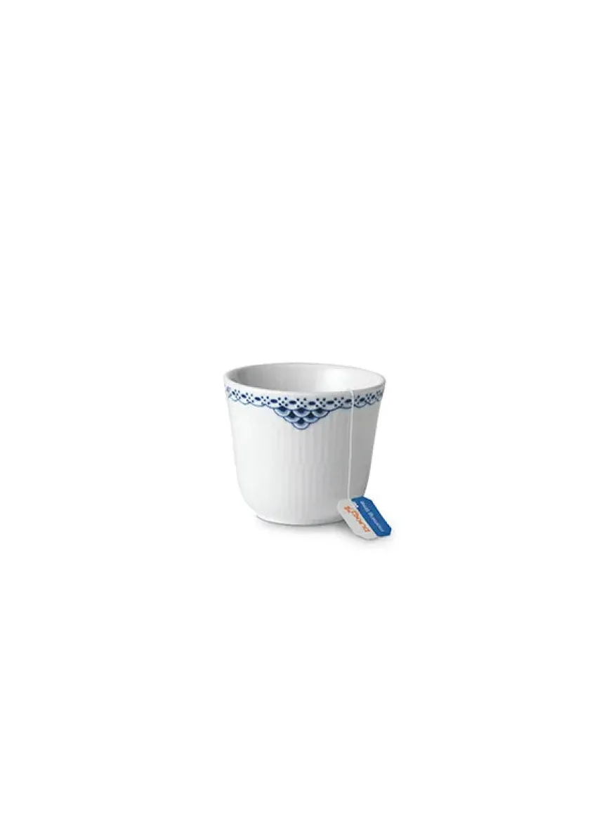 Royal Copenhagen Hvid Riflet, termokop 26 cl