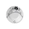 Royal Copenhagen Sort Mega Riflet, dyb tallerken 21 cm