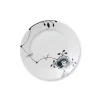 Royal Copenhagen Sort Mega Riflet, tallerken 22 cm