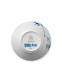 Royal Copenhagen Stjerne Riflet Jul, dyb tallerken 24 cm