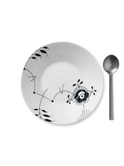 Royal Copenhagen Stjerne Riflet Jul, dyb tallerken 24 cm