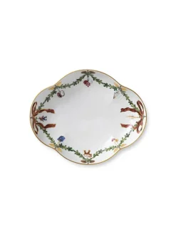 Royal Copenhagen Stjerne Riflet Jul, fad 22 cm