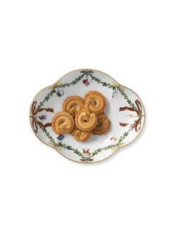 Royal Copenhagen Stjerne Riflet Jul, fad 22 cm