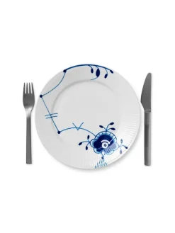 Royal Copenhagen Stjerne Riflet Jul, tallerken 22 cm