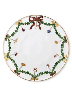 Royal Copenhagen Stjerne Riflet Jul, fad 32 cm